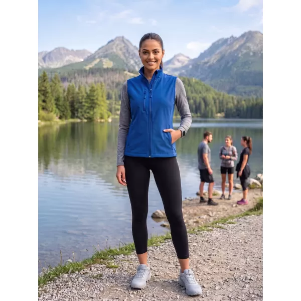  Ženski softshell prsluk ALTISPORT NoPrint NP/ALW965 KRALJEVSKO PLAVA 
