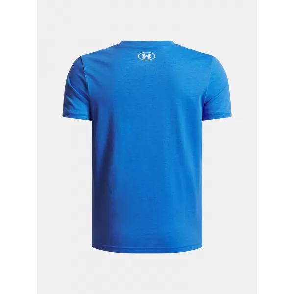  Majica za dječake UNDER ARMOUR UA B SPORTSTYLE LC SS 1389962-402 PLAVA 