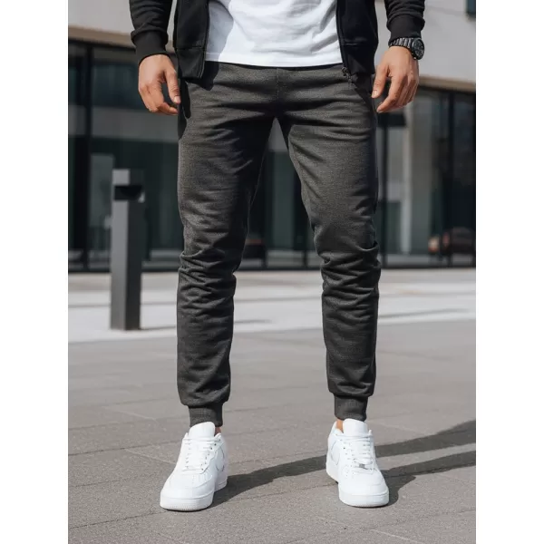  Muške hlače DSTREET UX4123 TAMNOSIVA 