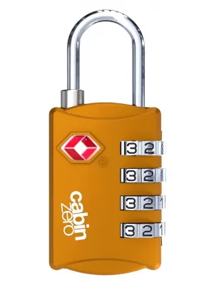 brava CABINZERO TSA Travel Lock NARANČASTA HLADNOĆA