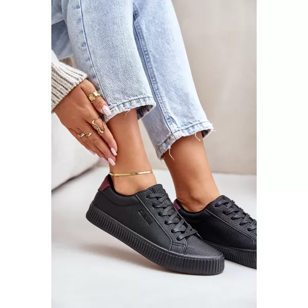  Ženske tenisice BIG STAR OO274A462 BLACK Big Star Shoes 