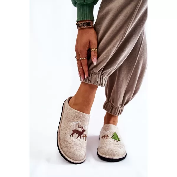  Ženske papuče BIG STAR KK276016 BEŽ Big Star Shoes 