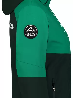 Ženska skijaška jakna NORDBLANC LILT NBWJL8302 TAMNO ZELENA
