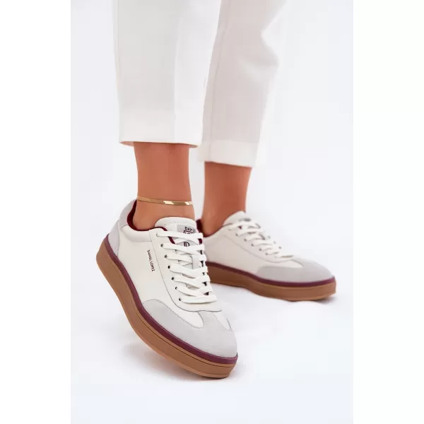  Ženske tenisice LOPEZ JUST DARE SS2D4008 WHITE/GREY Daniel Lopez Just Dare 