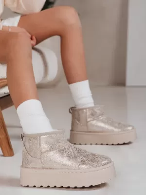 Ženske cipele DSTREET ZY1293 BEŽ
