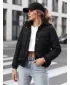 Ženska jakna DSTREET TY4175 CRNA