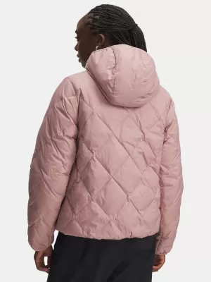 Ženska jakna UNDER ARMOUR LEGEND DOWN JACKET 6008818-673 RUŽIČASTA