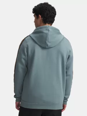 Muški sweatshirt UNDER ARMOUR UA ICON FLEECE FZ TAPING 1390298-587 PLAVA