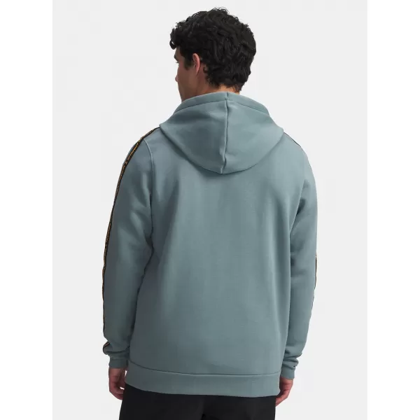  Muški sweatshirt UNDER ARMOUR UA ICON FLEECE FZ TAPING 1390298-587 PLAVA 