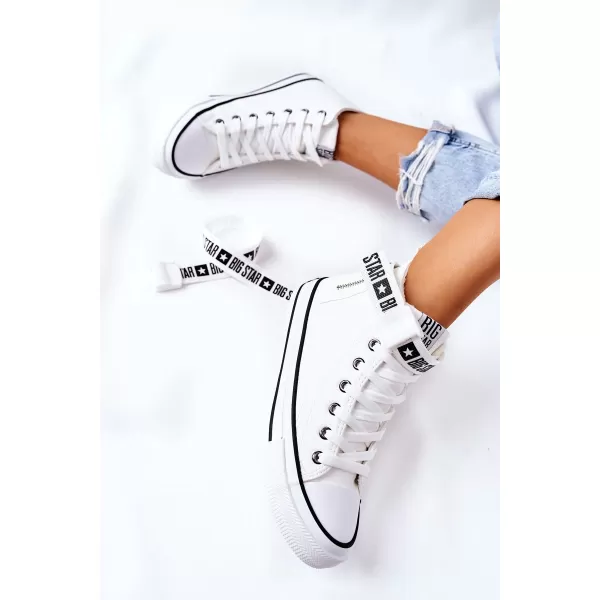 Ženske tenisice BIG STAR GG274027 WHITE Big Star Shoes 