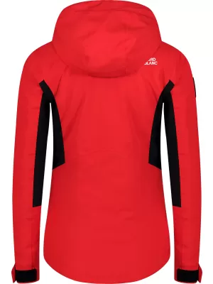 Ženska skijaška jakna NORDBLANC TWILIGHT NBWJL8129 CRVENA