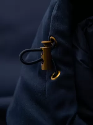 Muška parka OMBRE OM-JAPJ-0287 TAMNOPLAVA