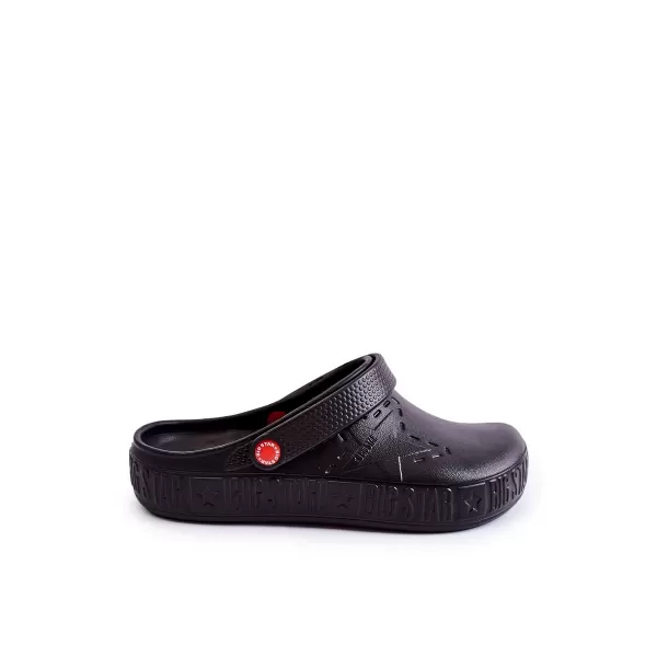  Muške papuče BIG STAR II175001 BLACK Big Star Shoes 