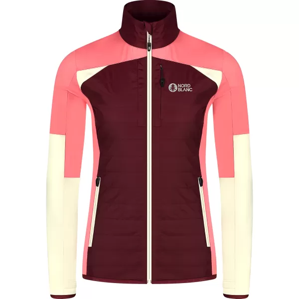  Ženska jakna NORDBLANC ORIGINATION NBWJL8330 TAMNOCRVENA 