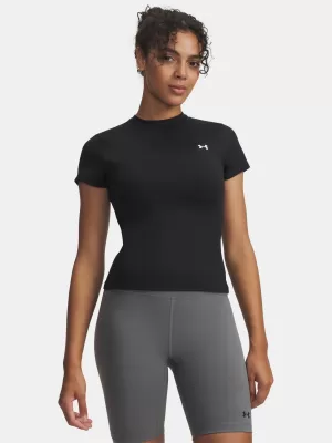 Ženska majica kratkih rukava UNDER ARMOUR MOTION FITTED SS EMEA 6012291-001 CRNA