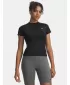 Ženska majica kratkih rukava UNDER ARMOUR MOTION FITTED SS EMEA 6012291-001 CRNA