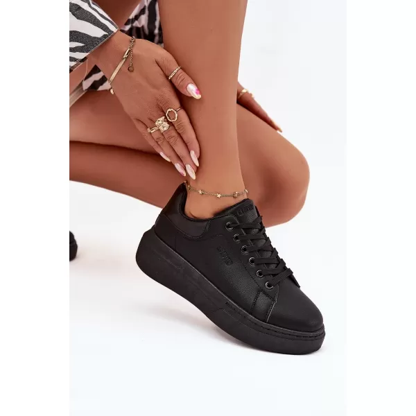  Ženske tenisice BIG STAR SS274244 BLACK Big Star Shoes 