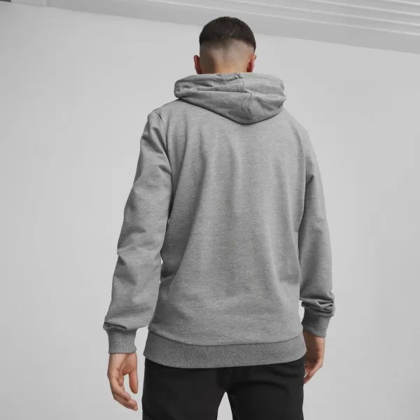  Muški sweatshirt PUMA TEAMGOAL CASUALS HOODY 658618_33 SREDNJE SIVI VRIJESAK/BIJELI 