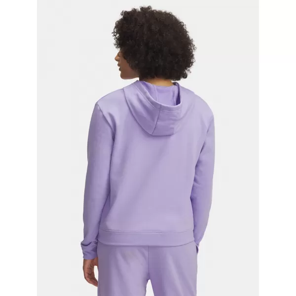  Ženski sweatshirt UNDER ARMOUR UA RIVAL TERRY HOODIE 6005511-538 LJUBIČASTA 