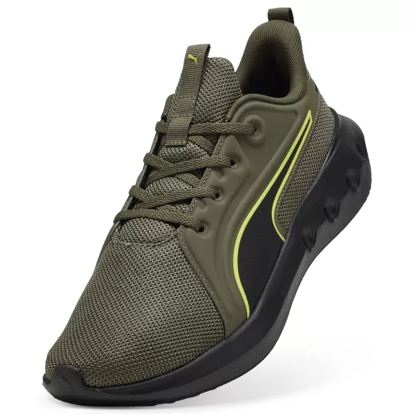 Čizme PUMA SOFTRIDE CARSON 310154_22 LODEN ZELENA/CRNA/LUX LIMETA 