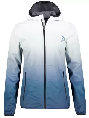 Ženska vrhunska softshell jakna ALTISPORT VOJ/ALW126JACK01 TAMNOPLAVA/BIJELA