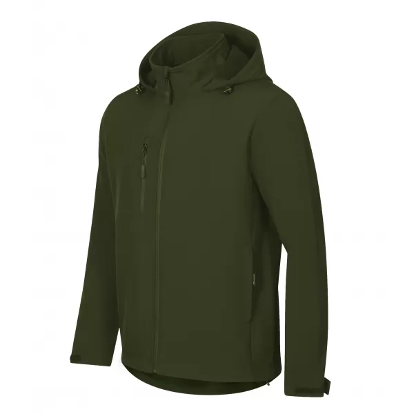  Muška softshell jakna ALTISPORT NoPrint NP/ALM845 VOJNOG 