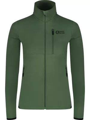 Ženska powerfleece majica NORDBLANC SEDGE NBWFL8291 ZELENA