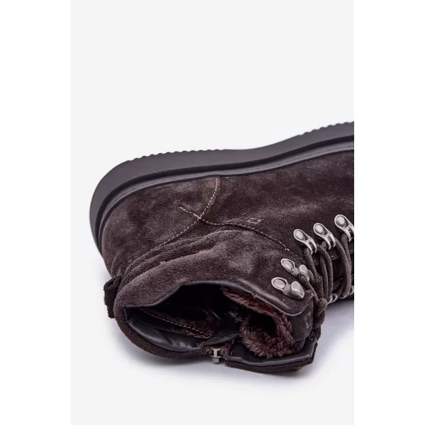  Muške cipele BIG STAR OO174189 SMEĐA/BEŽ Big Star Shoes 