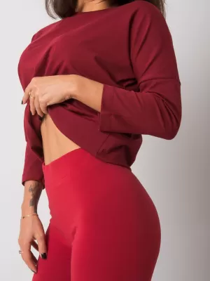 Ženska bluza BASIC FEEL GOOD RV-BZ-4691.43P TAMNOCRVENA