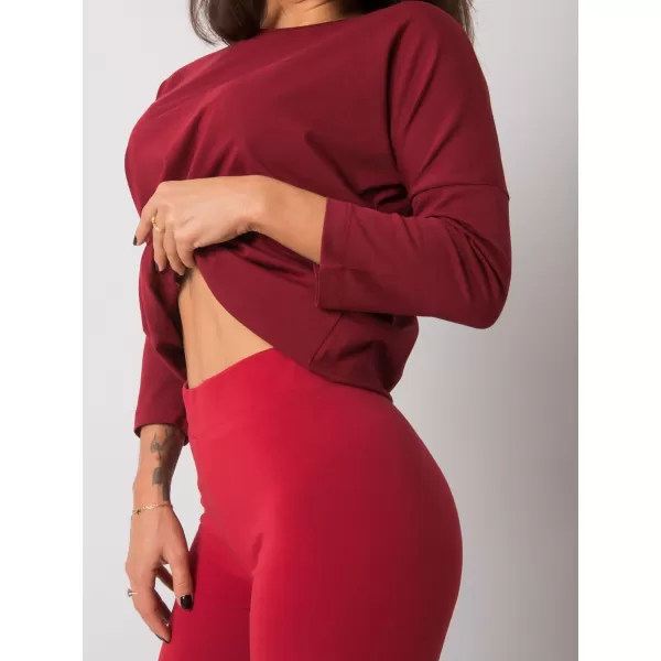 Ženska bluza BASIC FEEL GOOD RV-BZ-4691.43P TAMNOCRVENA 