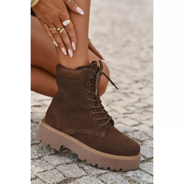 Ženske cipele BIG STAR SS274792 BROWN/BEIGE Big Star Shoes 