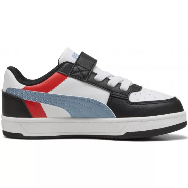  Dječje cipele PUMA CAVEN 2.0 BLOCK AC+ PS 394462-17 PUMA BIJELA/HLADNO PLAVA/CRNA 