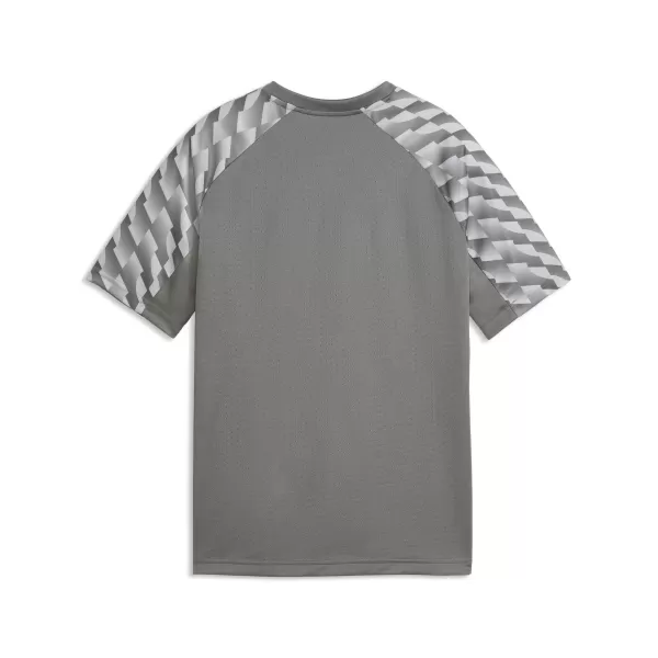  Dječja majica PUMA TEAMLIGA26 JERSEY JR 659723_13 FLAT MEDIUM GRAY/ RAVNA SREDNJE SIVA/PUMA BIJELA 