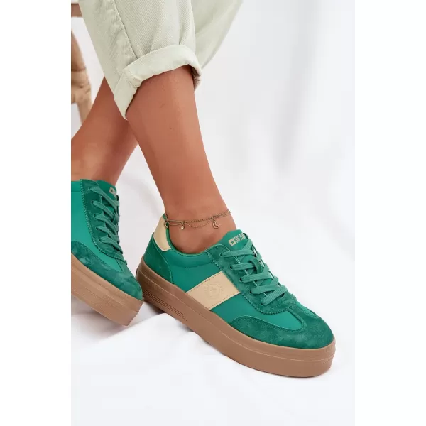  Ženske tenisice BIG STAR TT274163 GREEN Big Star Shoes 
