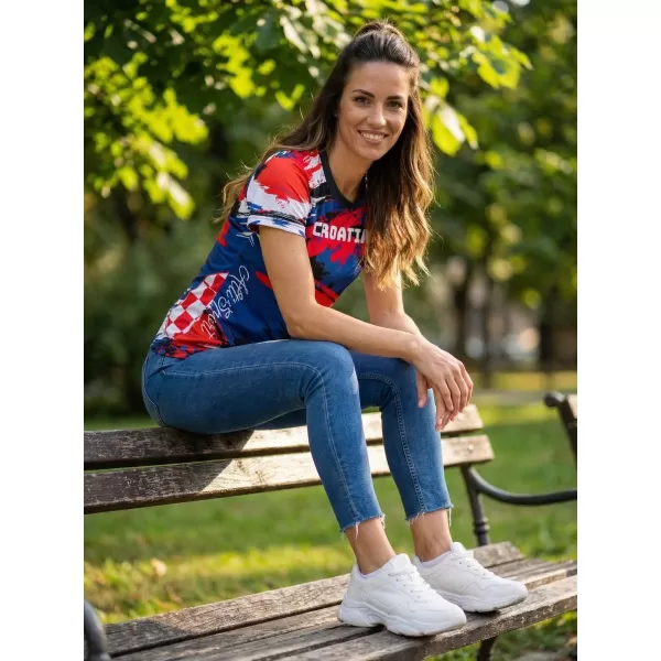  Ženska premium majica ALTISPORT VOJ/ALW036HR/TR01 PRUGE 