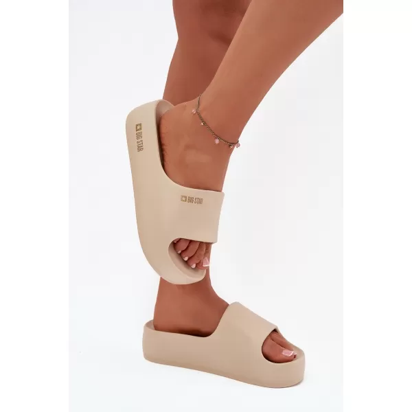  Ženske papuče BIG STAR SS274722 BEŽ Big Star Shoes 