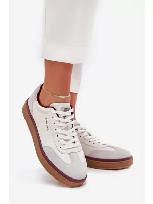 Ženske tenisice LOPEZ JUST DARE SS2D4008 WHITE/GREY Daniel Lopez Just Dare