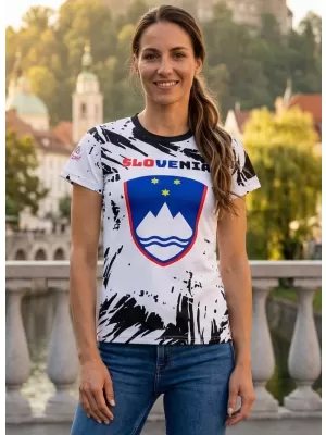 Ženska premium majica ALTISPORT VOJ/ALW036SI/TR01 APSTRAKCIJA