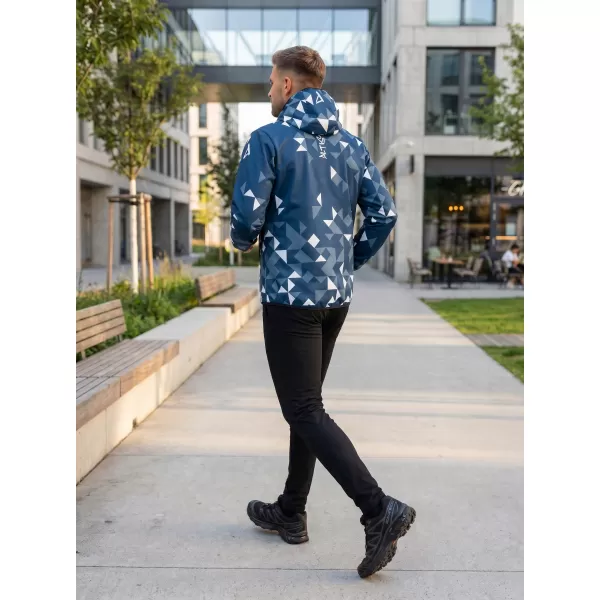  Muška vrhunska softshell jakna ALTISPORT VOJ/ALM108JACK01 TAMNOPLAVA/BIJELA 
