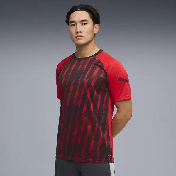  Funkcionalna muška majica PUMA INDIVIDUALLIGA GRAPH JERSEY 660578_01 PUMA CRVENA/PUMA BIJELA 