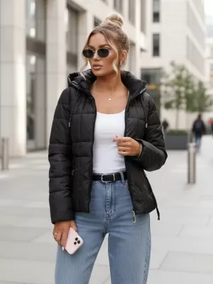 Ženska jakna DSTREET TY5591 CRNA