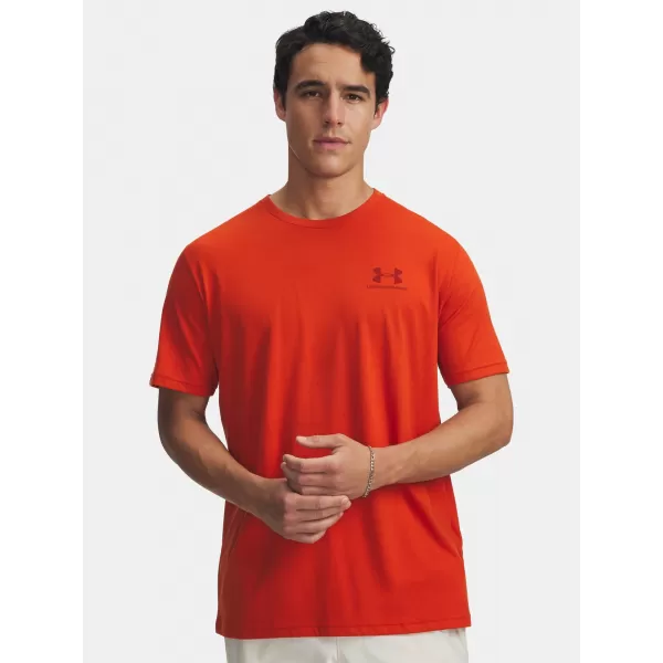  Muška majica kratkih rukava UNDER ARMOUR UA M SPORTSTYLE LC SS 1326799-842 NARANČASTA 