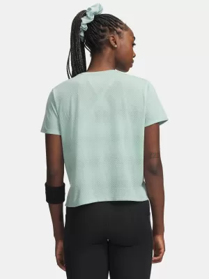 Ženska majica kratkih rukava UNDER ARMOUR UA VELOCITI SHORTSLEEVE 6009540-703 ZELENA