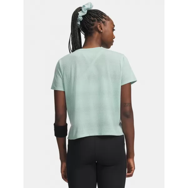  Ženska majica kratkih rukava UNDER ARMOUR UA VELOCITI SHORTSLEEVE 6009540-703 ZELENA 