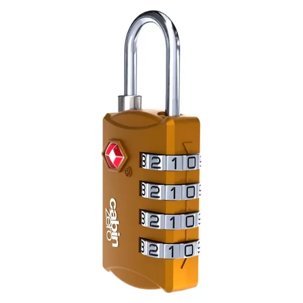  brava CABINZERO TSA Travel Lock NARANČASTA HLADNOĆA 