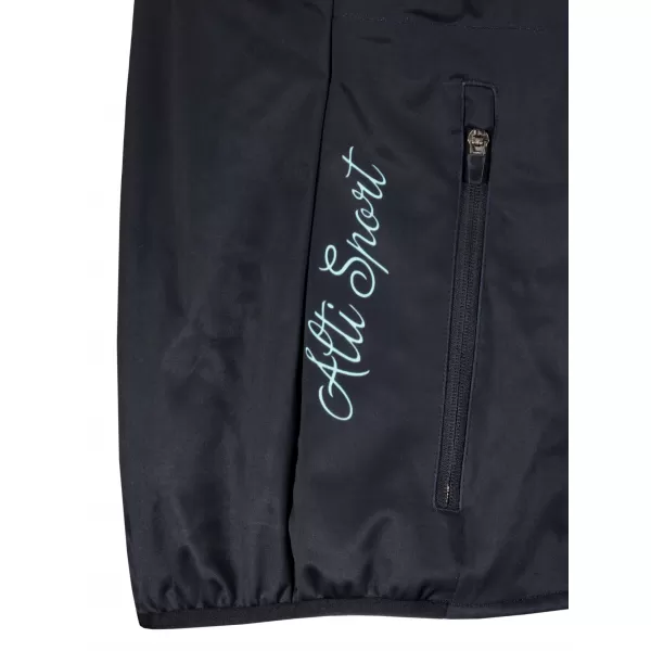  Ženska vrhunska softshell jakna ALTISPORT VOJ/ALW048JACK01 CRNA I PLAVA 