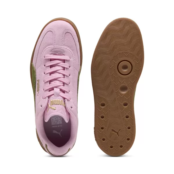  Čizme PUMA CLUB II ERA SUEDE 400717_31 ROZA SHIMMER/MASLINASTO ZELENA 