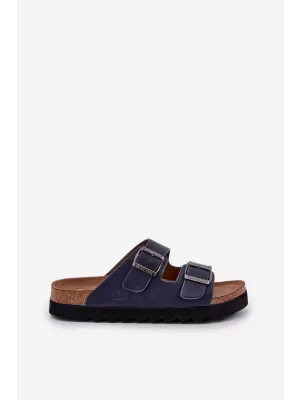 Muške papuče BIG STAR NN174530 BLUE Big Star Shoes