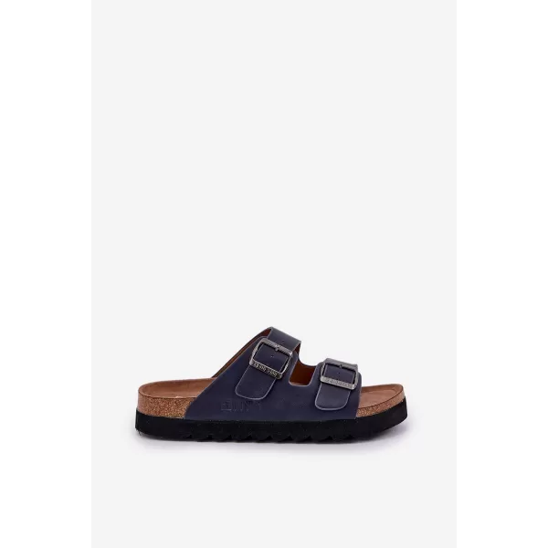  Muške papuče BIG STAR NN174530 BLUE Big Star Shoes 