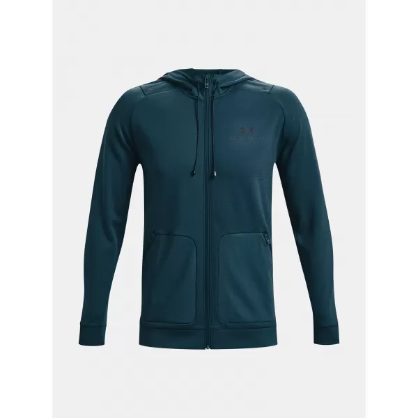  Muški sweatshirt UNDER ARMOUR RUSH ALL PURPOSE FZ HD PLAVA 